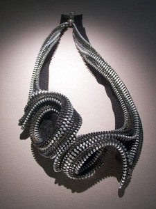 kate cuzak necklaces 0000 225x300 Zipper Jewelry