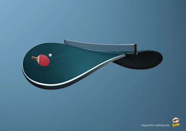 pringlesping ad campaign 600x424 Pringles Ad Campaign: Shaped Like Nothing Else