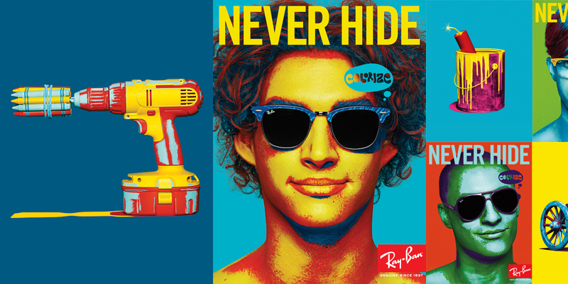 colorize my ray ban 3 Ray Ban Colorize Campaign