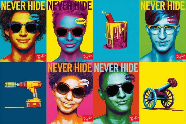 colorize my ray ban Ray Ban Colorize Campaign