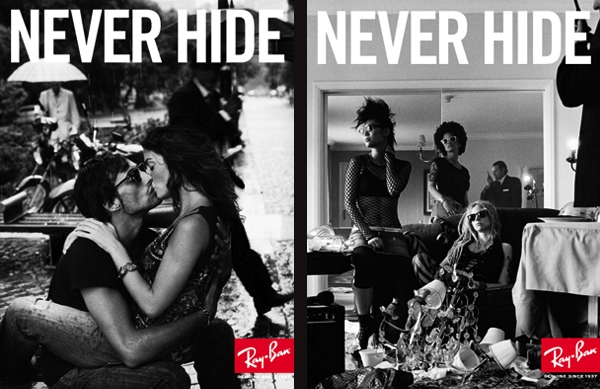 rayban never hide campaign4 Ray Ban Colorize Campaign