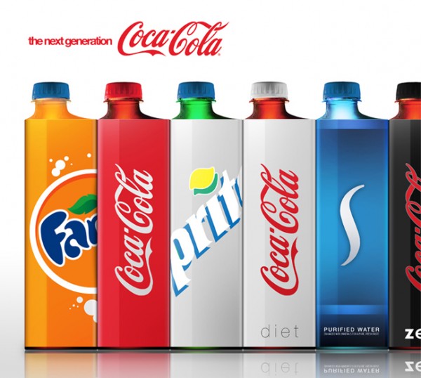 coke packaging concept by andrew kim 600x538 Next Coke Packaging Concept by Andrew Kim